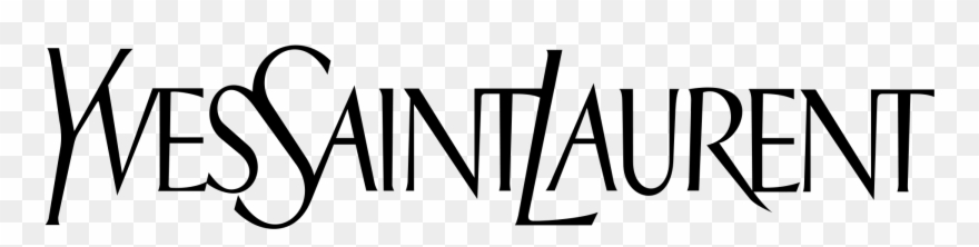Yves St Laurent Logo Clipart
