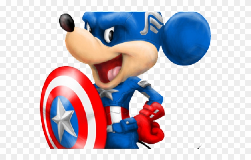 Mickey Mouse Clipart Captain - Disvengers - Png Download