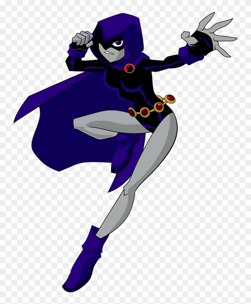 Raven - Raven From Teen Titans Clipart