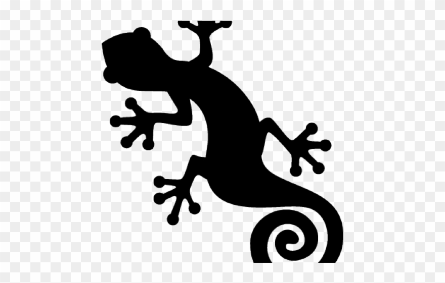 Southwestern Gecko Wall Art Clipart