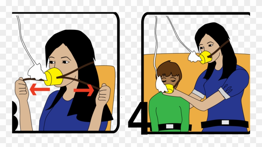 Want To Help Others - Put On Your Own Oxygen Mask Before Helping Others Clipart