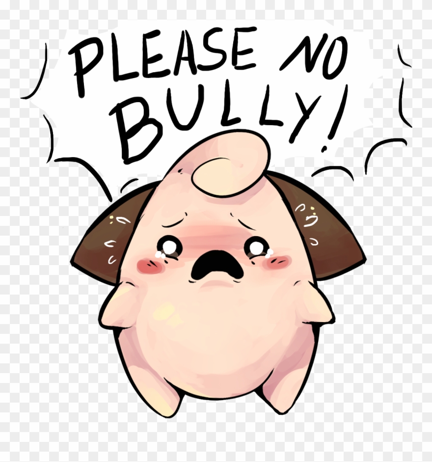 Bully Drawing Anime Svg Transparent - Stop Cyber Bullying Poster Clipart
