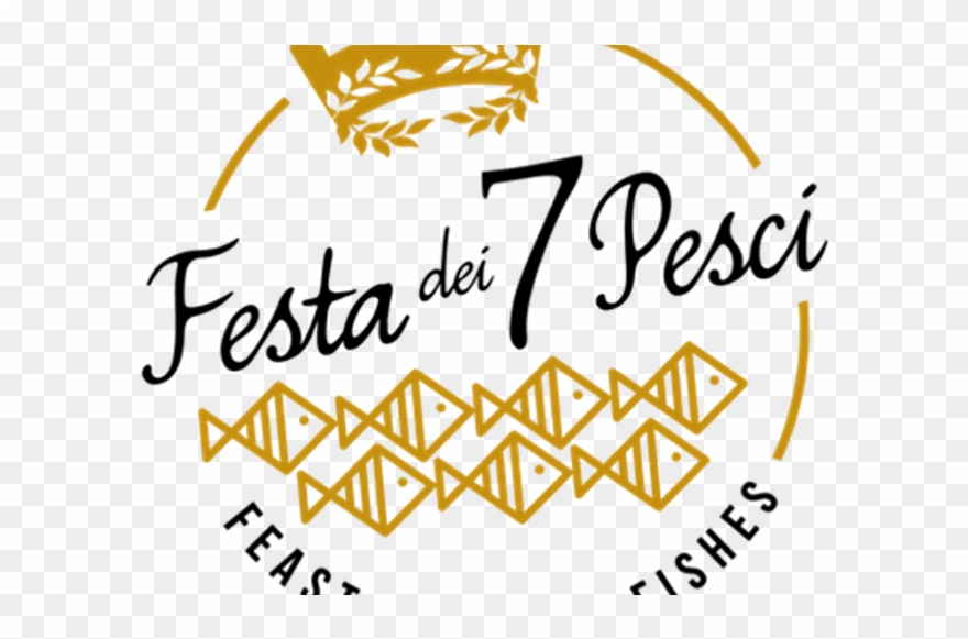 Feast Of The 7 Fishes - Logo Clipart