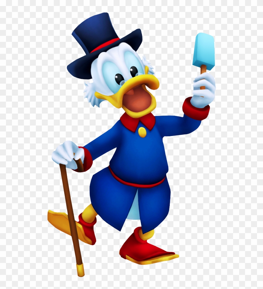 Scrooge Mcduck - Kingdom Hearts Birth By Sleep Scrooge Clipart