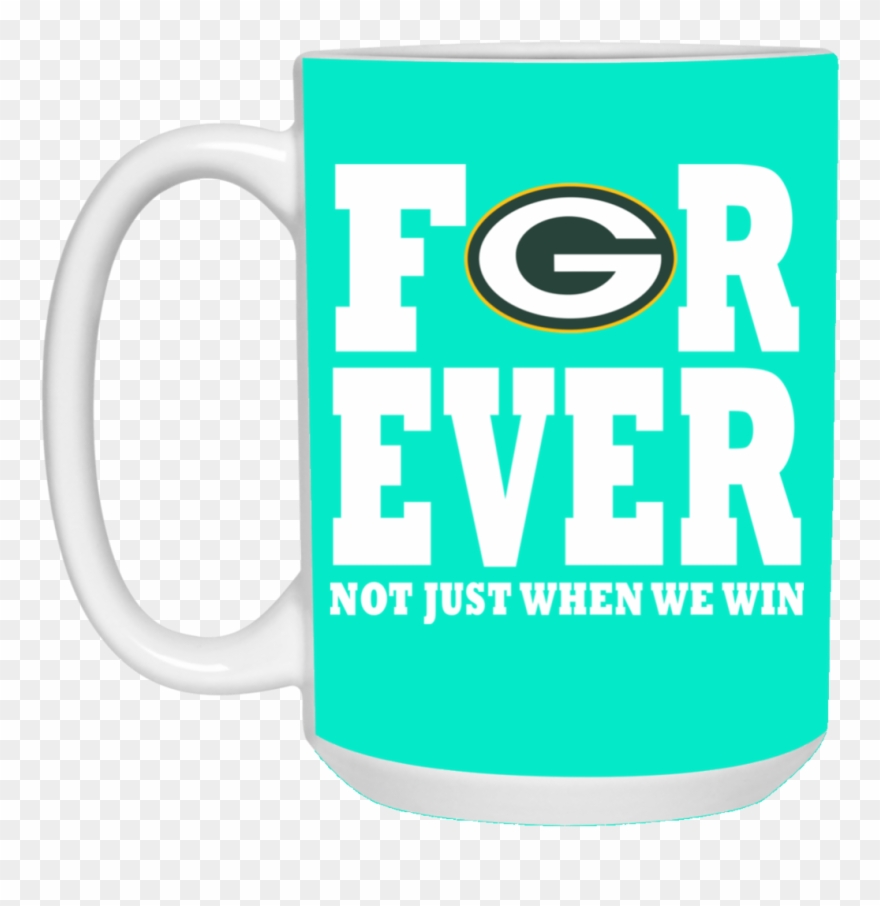 For Ever Green Bay Packers Mug Cup Coffee Gift - Atlanta Falcons Clipart