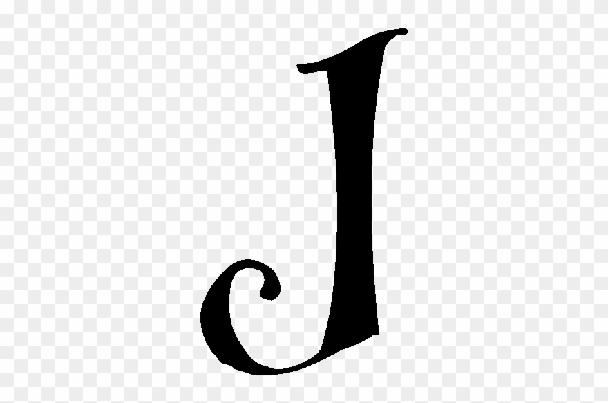 Grandparents, Great-grandparents, And Even A Great - J Name Logo Png Clipart