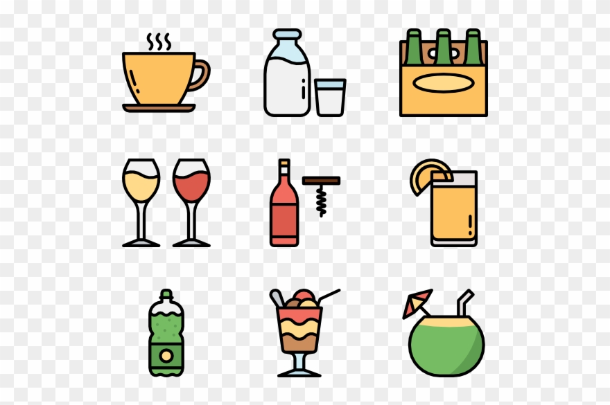 Beverage - Border Collie Clipart