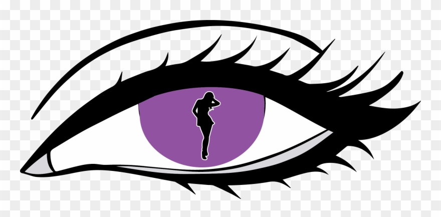 Doux Luxury Lashes - Eye Illustration Clipart