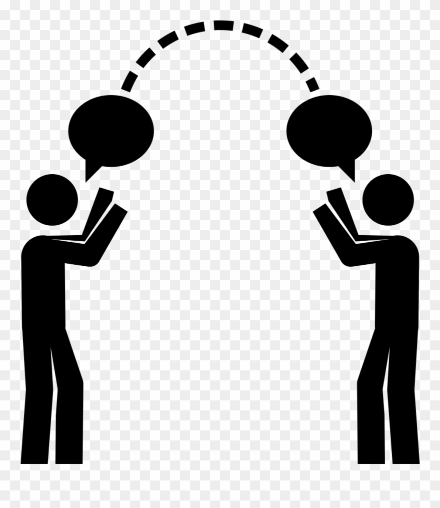 One On One - American Sign Language Clipart