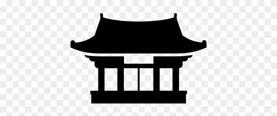 Hanok Rubber Stamp - Rubber Stamp Clipart