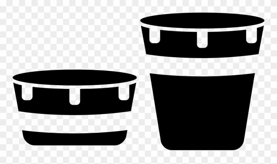 African Drum Set With Design Comments - Coffee Cup Clipart