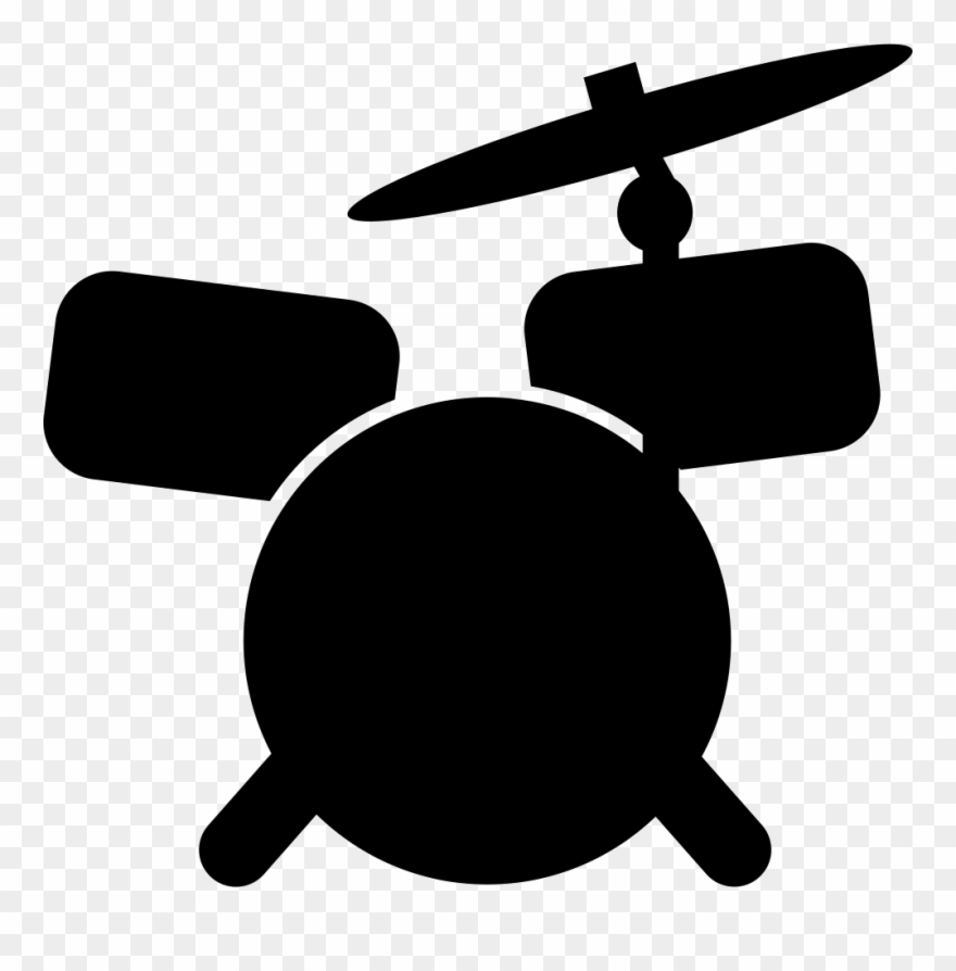 Drum Set Cartoon Variant Comments - Drumset Cartoon Clipart