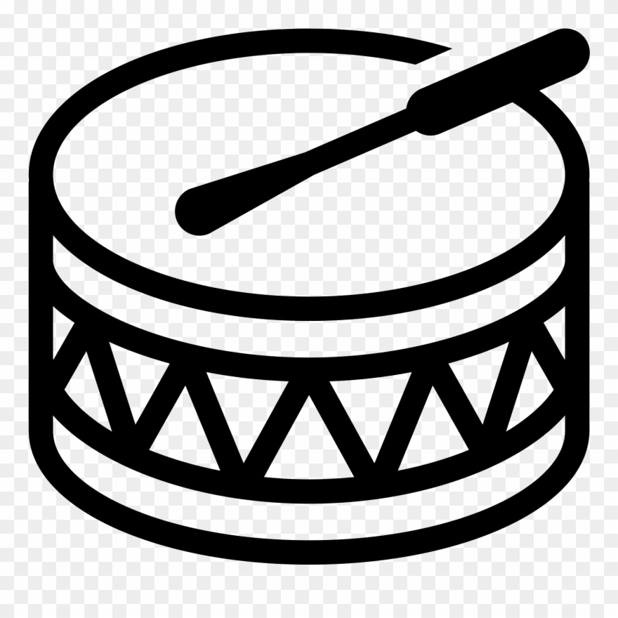 Powwow Drum Icon - コイン アイコン Clipart