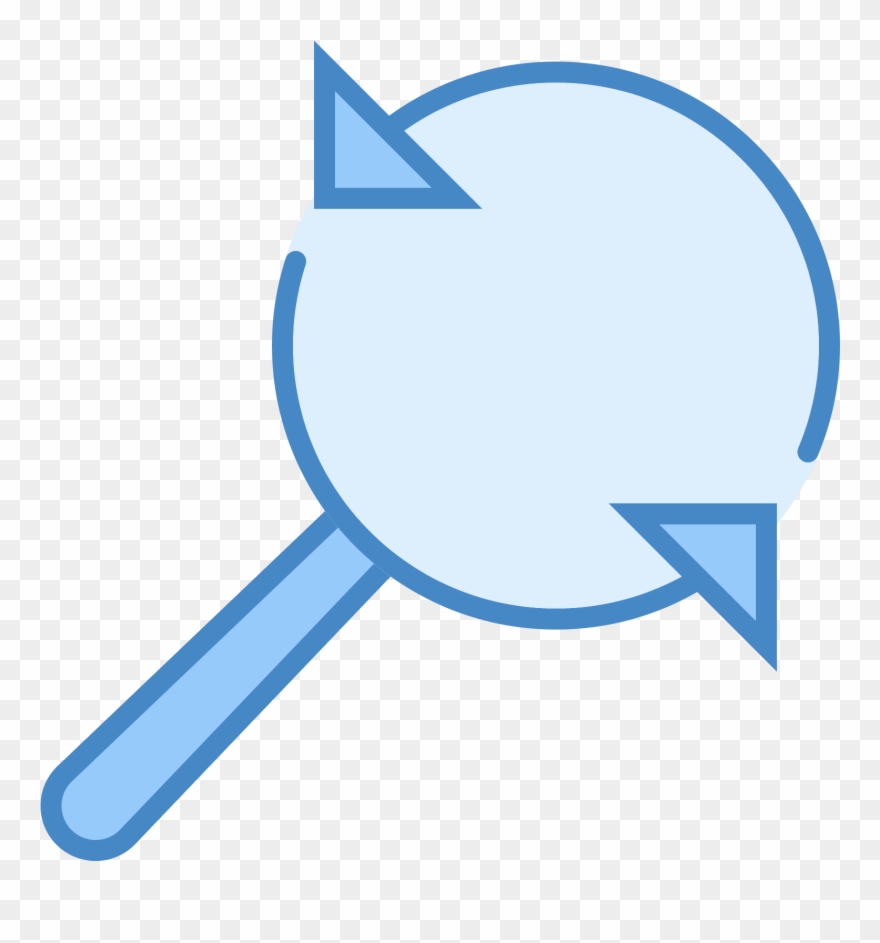There Are Two Curved Lines With Arrows At One End And - Icon Clipart
