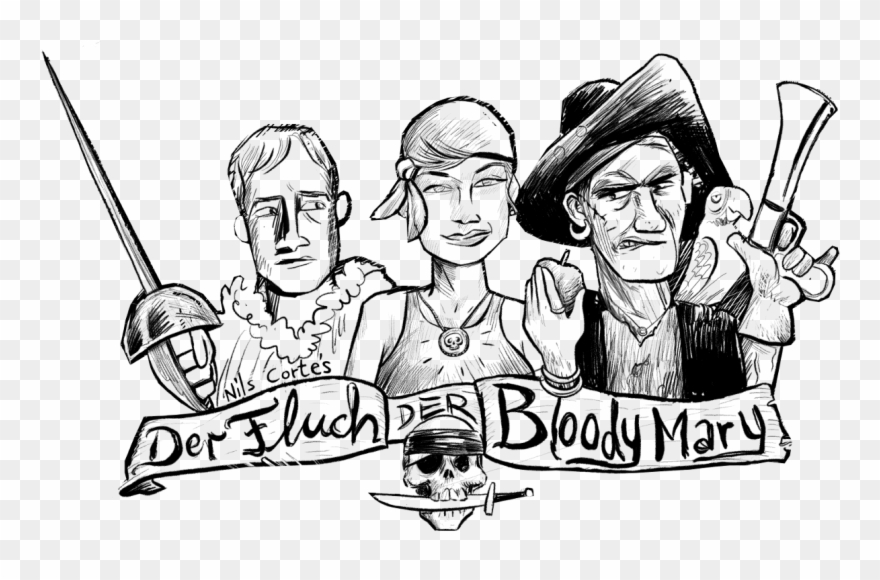 Der Fluch Der Bloody Mary - Curse Clipart