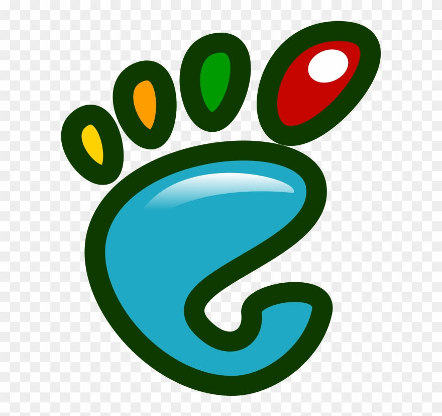 Gartoon Apps Epiphany - Gnome Logo Green Clipart