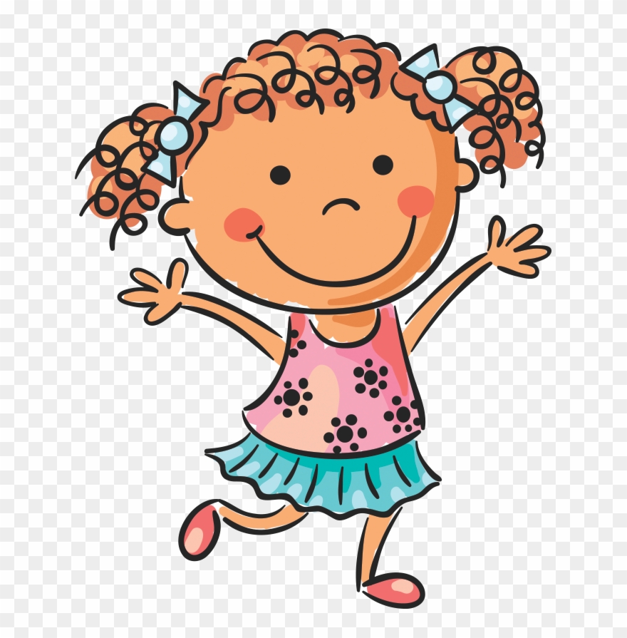 Girl1 - Classroom Clipart