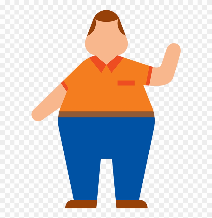 Lifestyle Diseases Non Communicable In India - Obesity Icon Png Clipart
