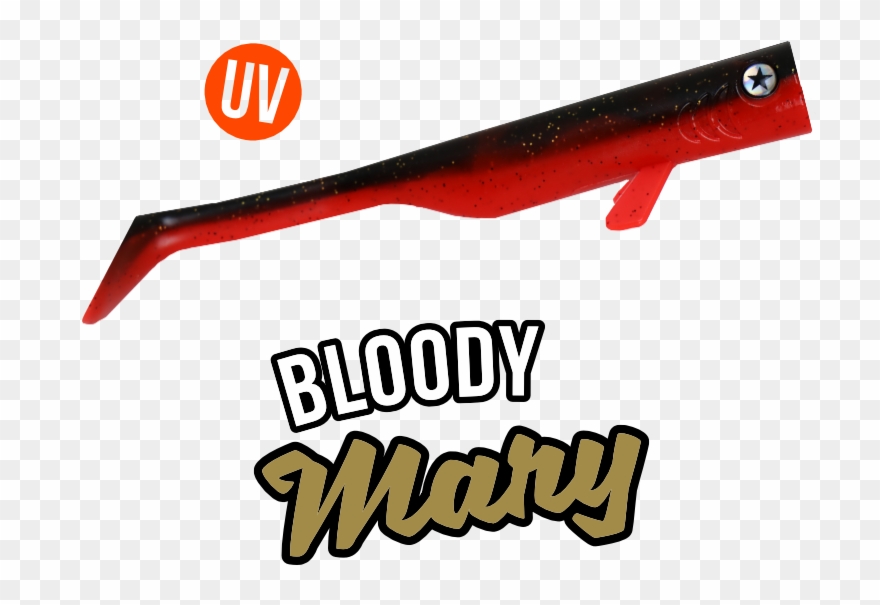 16cm Drunk Bait Bloody Mary - Drunk Bait 8cm Gummifisch Clipart