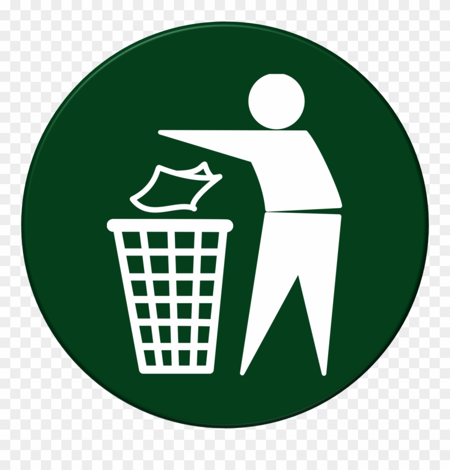 Blocked - حافظ على نظافة المكان Clipart