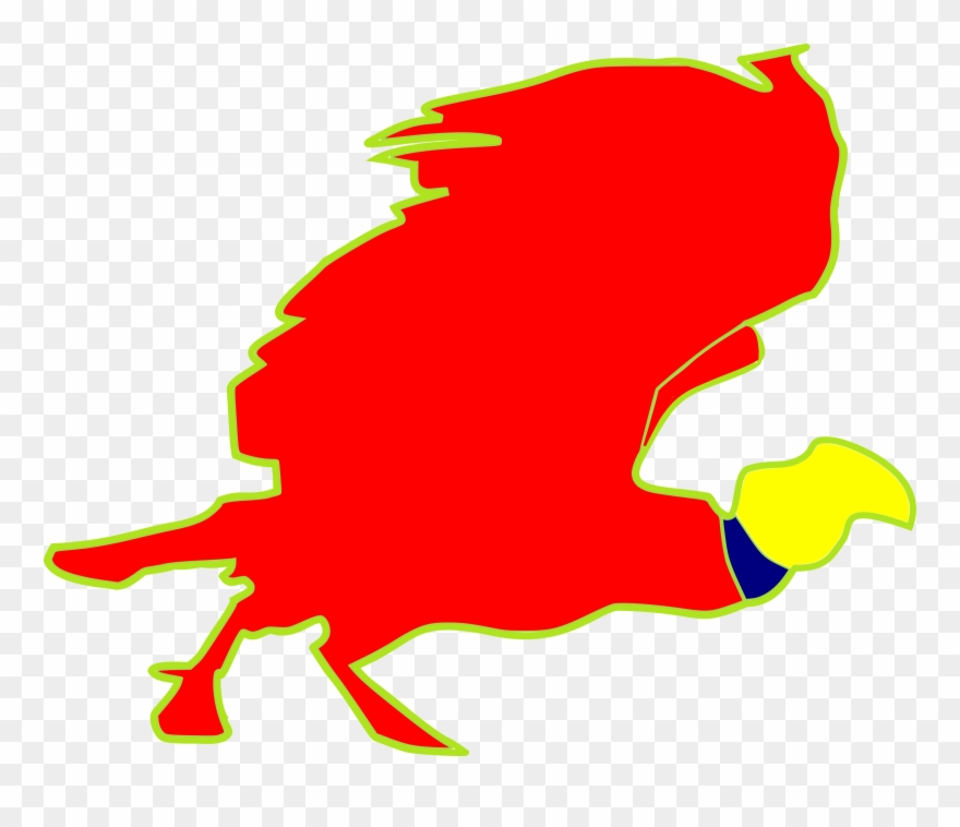 Silhouette Beak Red Bird Download - Clip Art - Png Download