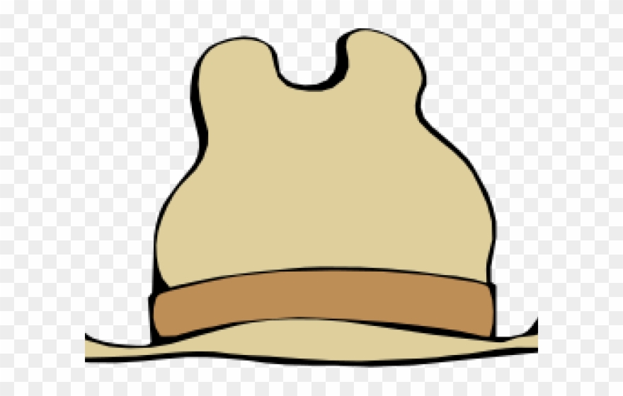Straw Hat Clipart Western - Cowboy Hat - Png Download