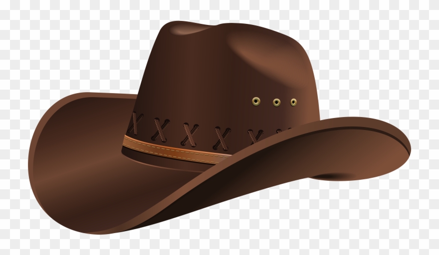 Straw Hat Clipart Cowboy Outfit - Cowboy Hat Clipart Png Transparent Png