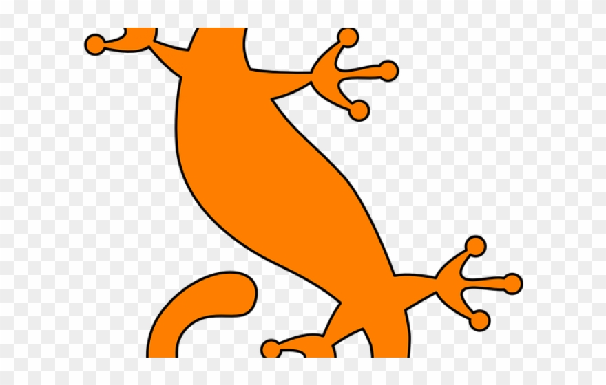 Green Iguana Clipart Geko - Santa's Helper Simpsons - Png Download