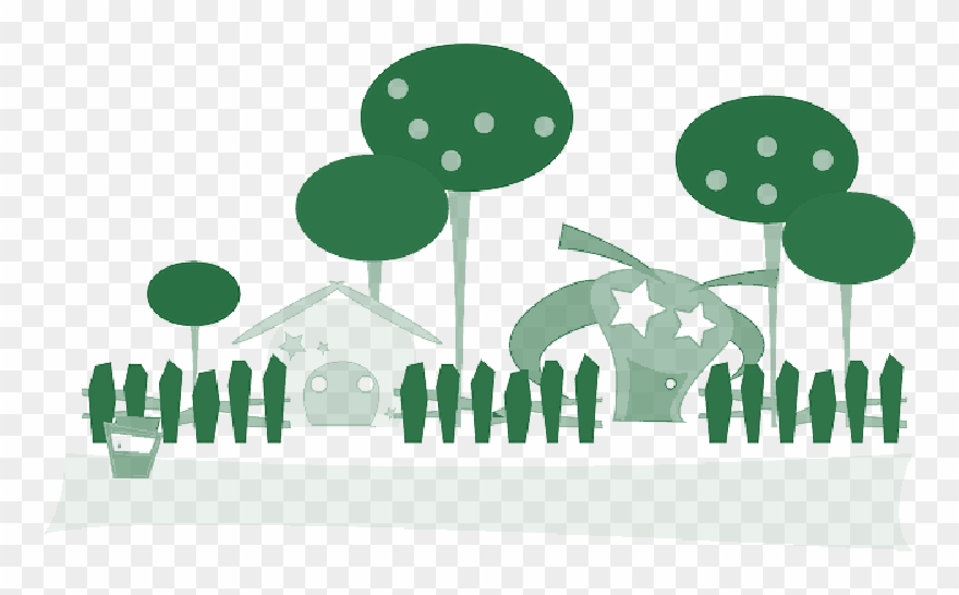 Go To Image - Cartoon Houses In The Trees Line Drawing Clipart