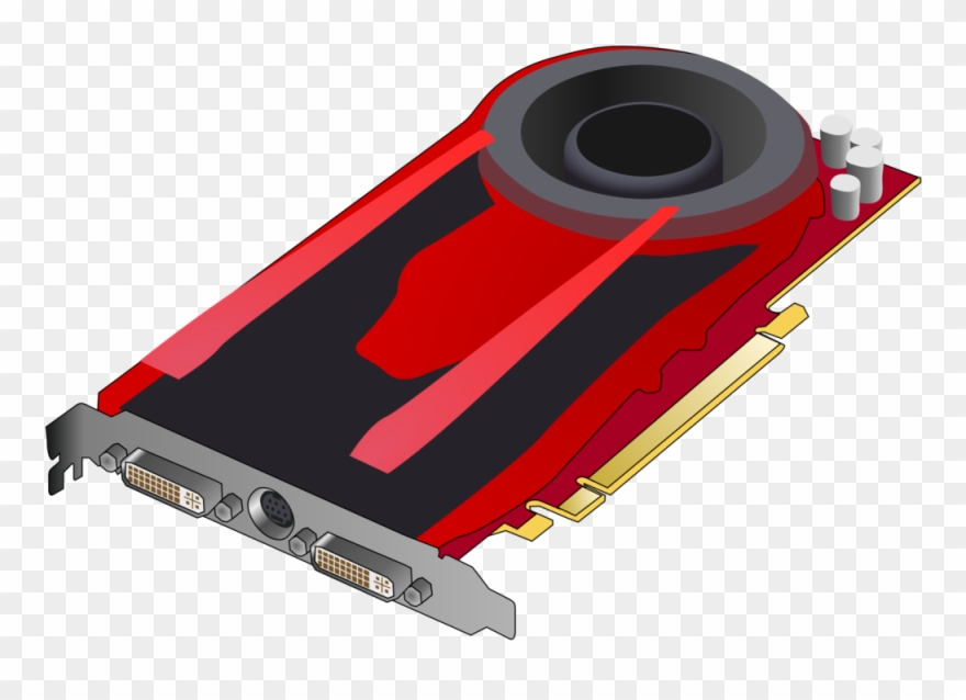 Graphics Cards & Video Adapters Computer Hardware Computer - Graphic Cards Icon Png Clipart