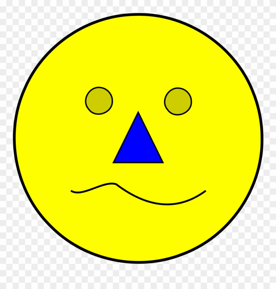 Smiley Face Changed - Hard Hat Area Anti-slip Circular Safety Floor Markers Clipart