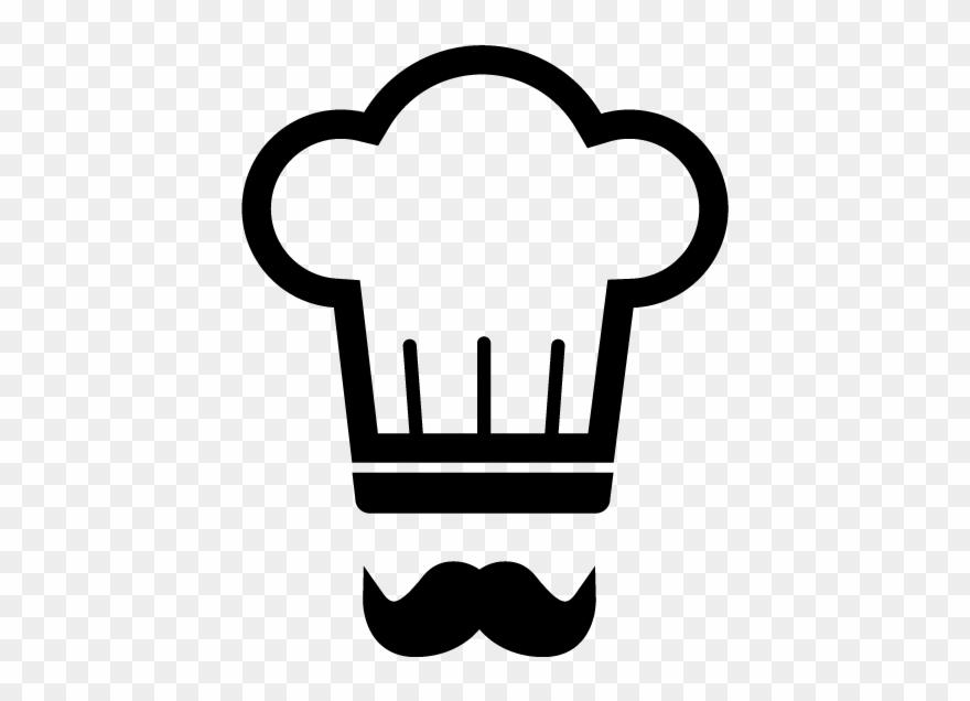 Content Chef - Cutline Craft Chef Sous Restaurant Prepare Moustache Clipart