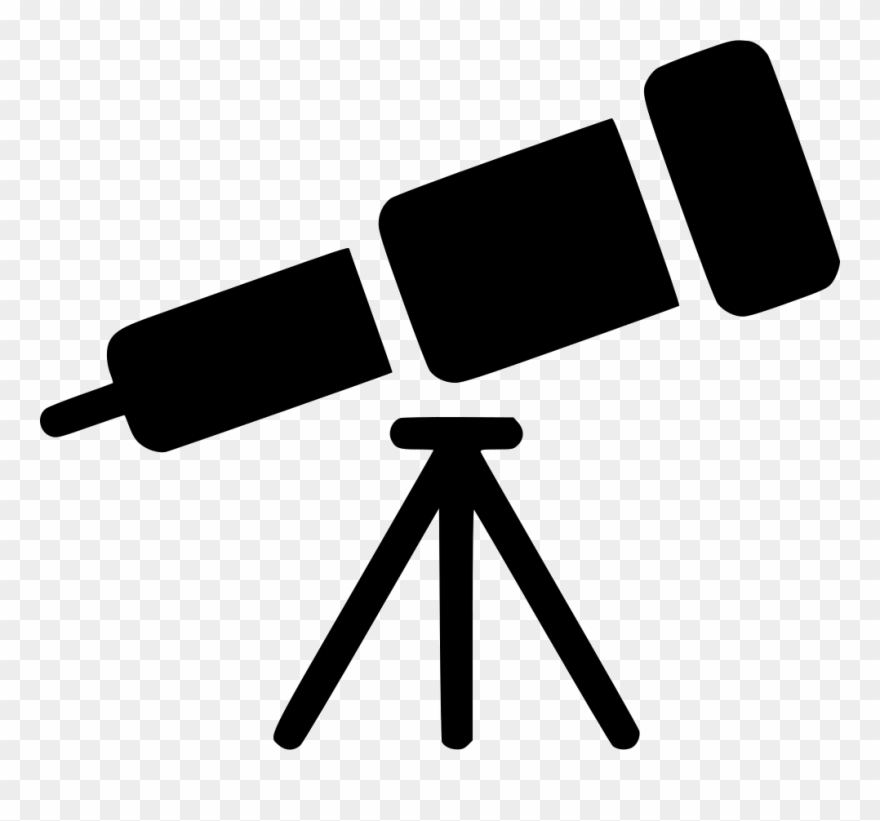 Telescope Icon Round Transparent Clipart