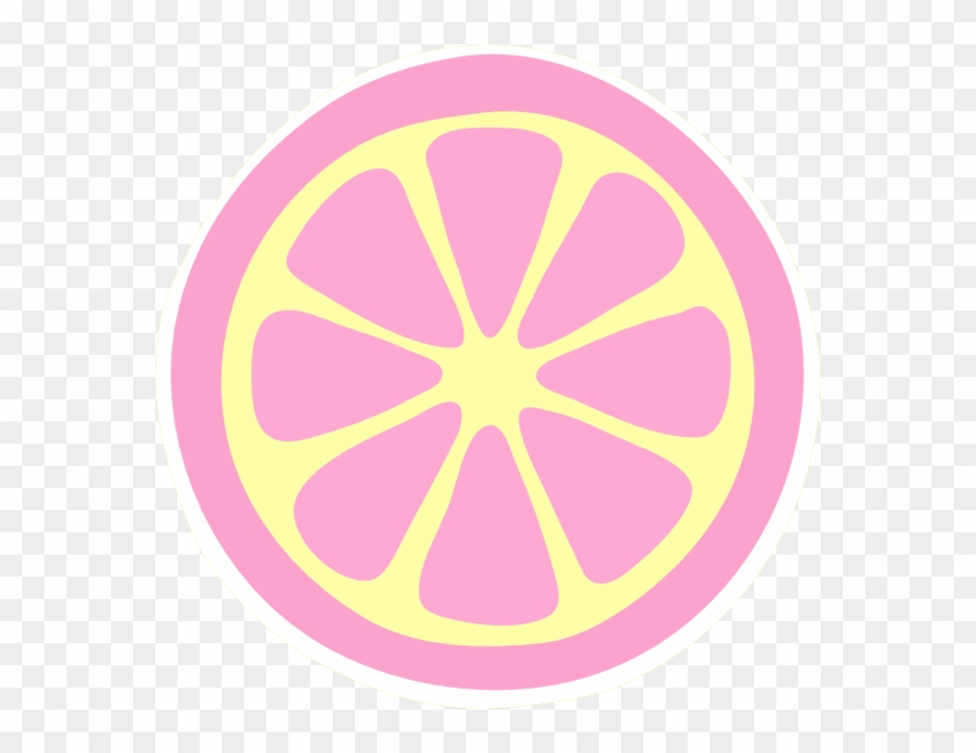 Pinky Lemonade Slice Clip Art - Clip Art Cucumber Slice Png Transparent Png