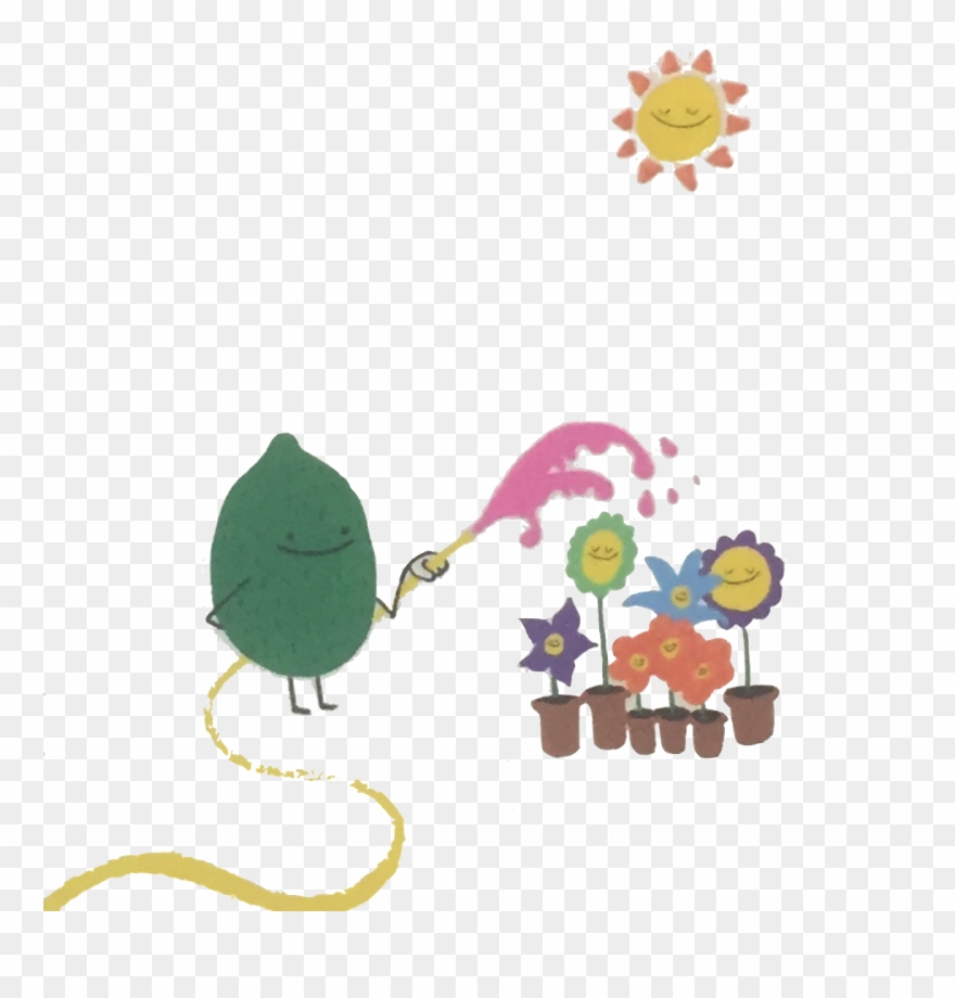 Pink Lemonade And Lime Sorbet - Illustration Clipart