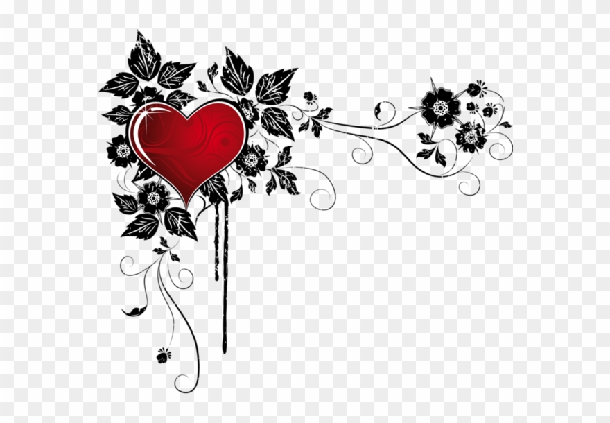 Bordures,tubes Coins,corners - Wonderful Love Images Download Clipart