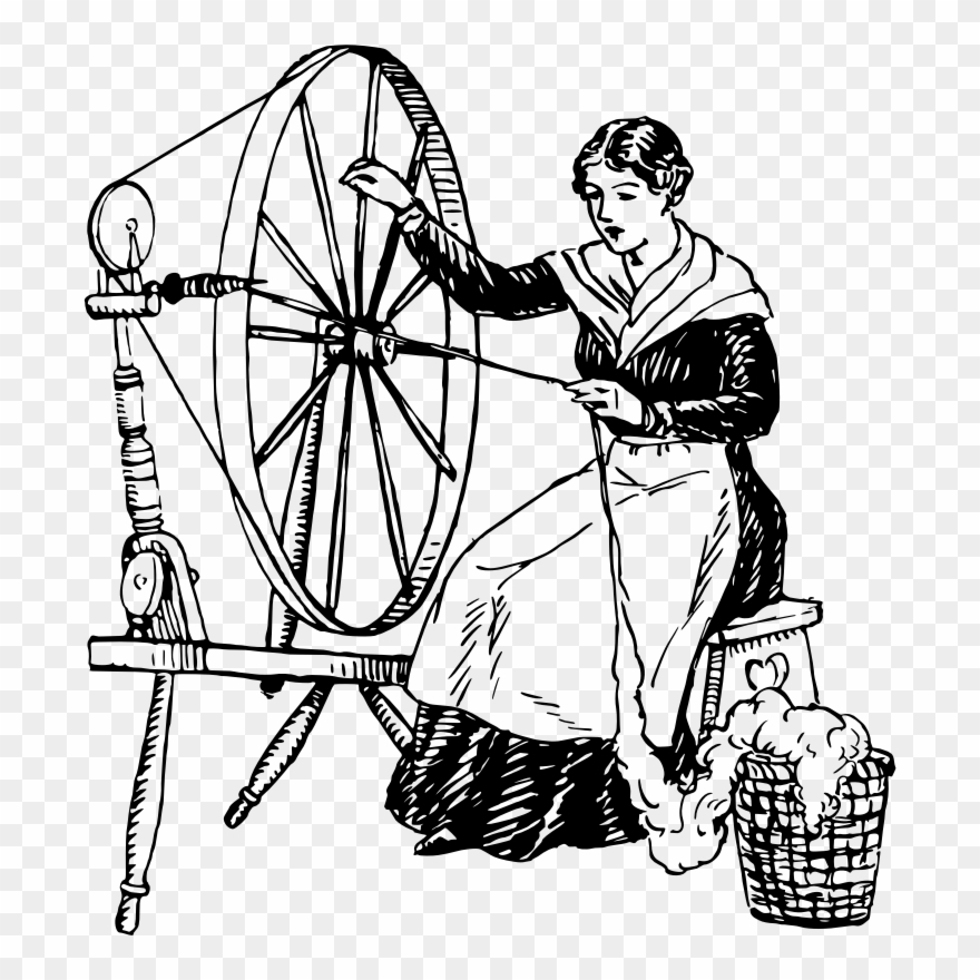 Medium Image - Spinning Wheel Clip Art - Png Download