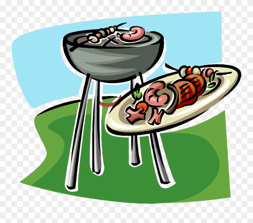 Cookout Charcoal Web - Barbecue Clipart